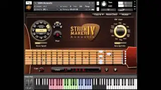 StrumMaker IV Acoustic Guitar Walk-thru