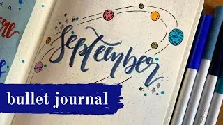 September 2021 Bullet Journal Setup!