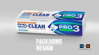 Product custom boxes packaging Design | Adobe Photoshop & Illustrator Tutorial