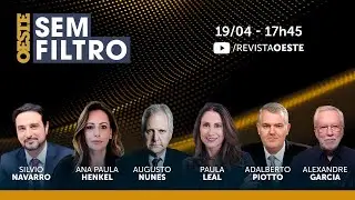 OESTE SEM FILTRO - MORAES VOLTA A CRITICAR MUSK - 19/04/2024