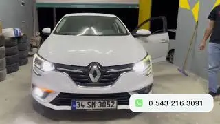 MEGANE 4 KISA H7, UZUN H7, SİS H11 OPTİMUM LED AYDINLATMA & AMBİYANS AYDINLATMA VE GİZLİ ÖZELLİK
