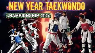 Taekwondo Champion ship || New Year 2024 || Taekwondo Fights Highlights ||