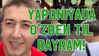 Yaponiyada O'zbek til bayram!