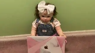 Toddler Messes with Expensive Laptop😱