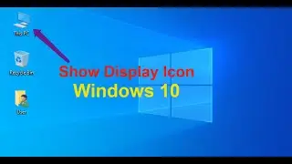 How to show icon on desktop in windows 10|| Hide windows 10 desktop icons