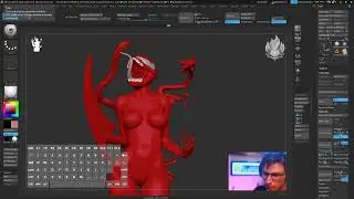 Lady Carnage!!! (Zbrush 2021.6.4)