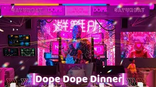 The Sim 4 - Dope Dope Dinner - The Neon Bar in San Myshuno | Mini Tour & Download CC |