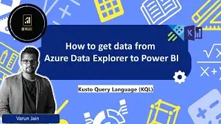 How to get data from Azure Data Explorer to Power BI #azuredataexplorer #powerbi #education