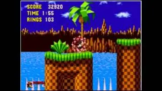 Shadow The Hedgehog in Sonic The Hedgehog Gameplay Video 1(Green Hill Zone)