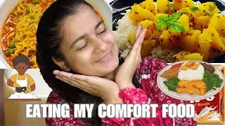 EATING MY COMFORT FOOD 🥝|| CHILDHOOD MEMORIES