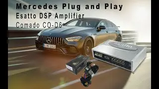 Esatto Audio Presents Mercedes Plug and Play Dsp with build in amplifier