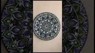 Let’s paint a beautiful mandala with me @shwetaart03 #mandalaart #art #trending #viral #homedecor