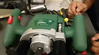 Setting up Router 1200 Bosch for Masloes CNC Machine