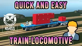 How to build a simple LOCOMOTIVE in Stormworks (Engineer Explains)