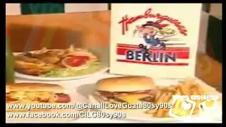 Anuncio Hamburguesas Berlin 90s