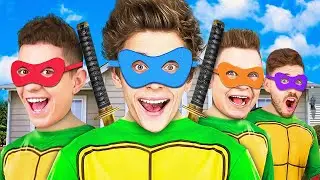 Teenage Mutant Ninja Turtles in Real Life !
