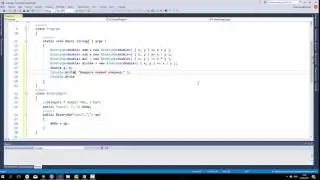Простейший калькулятор на C#