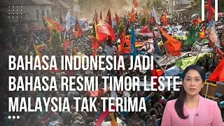 Malaysian netizens wonder why Indonesian was used! Why not Malay?