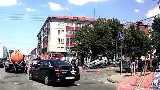 ДТП Гомель пересечение ул. Кирова и пр. Победы 25.06.2022