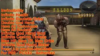 GOD HAND CHEAT PS2 /PCSX2 /AETHERSX2 GOD HAND MOD ISO