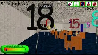 (V1.0.1 New Update! Alot of new stuff!!!) Baldi's Basics Times/Starframes Gameplay