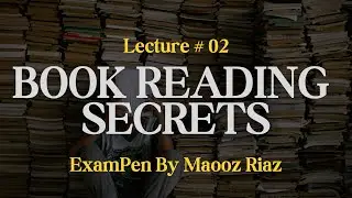 How to Read a Book? || Book Reading Workshop || Exampen