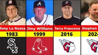 MLB Manager of the Year Award Winner 1983-2024