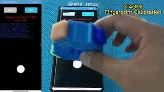 Xiaomi screen fingerprint calibration operation | RL-071B 4 in 1 Optical fingerprint calibrator