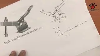 Degree of freedom Calculation & Kinematic diagram in Kinematics of Machinery (KOM) in ENGLISH