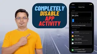 How to Completely Turn OFF App & Website Activities in iOS 17 on iPhone and iPad