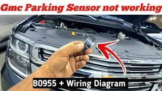 GMC Suburban 2021 Parking Sensor Not Working || B0955-18 / B0955-01 Solution 🔥💯✅️