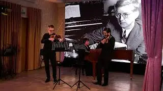 Д. Шостакович – Пьеса для двух скрипок и фортепиано
