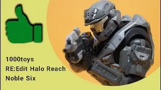 1000toys Re:Edit Halo Reach Spartan Noble Six Figure Review