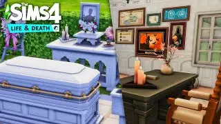 EVERY NEW BUILD/BUY ITEM | The Sims 4 Life and Death Build/Buy Review