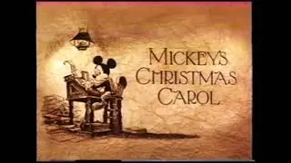 Opening to (WHAT IF) Mickey's Christmas Carol/Robin Hood Double Feature 1992 VHS