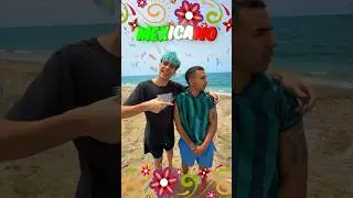 Me Encontré a un Mexicano en la Playa!