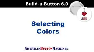 Color Picker - Selecting Custom Colors for Button Designs