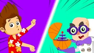 Superzoo в захватывающей баскетбольной шутке против или Dr. Spooky - Мультфильмы.