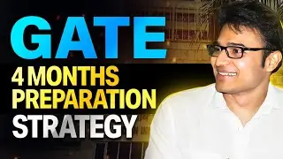 GATE 4 Months Preparation Strategy | GATE CS | GATE DA | GATE 2025 | Ravindrababu Ravula