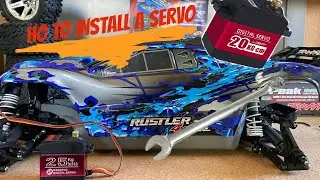 How to change a servo in a Rustler 4x4
