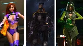 Injustice & Injustice 2: All Girls Victory Poses