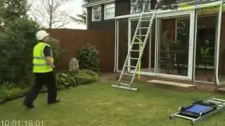 How to use a Conservatory Roof Ladder