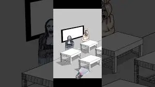 #shorts hantu kelas kosong | spooky classroom #hantu #setan