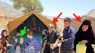 Ali's family visits Atabek's grandparents: Grandpa is not well! 😢