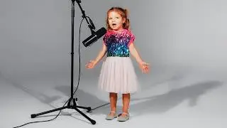 3-Year-Old sings Yesterday by the Beatles | Angelica Nero Covers Paul McCartney's Song