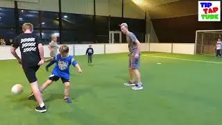 ⚽️ Football Challenge with our fans ⚽️ Trampolino Indoor Freizeitpark Kiel ⚽️ TipTapTube
