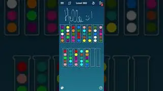 BALL SORT PUZZLE LEVEL 382