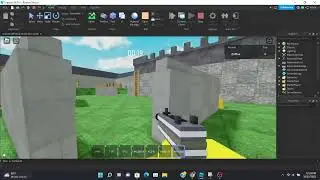 Unpaid, FE gun kit roblox game.