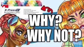 What Marker Paper I Use and Why?  X-Press It BLENDING CARD