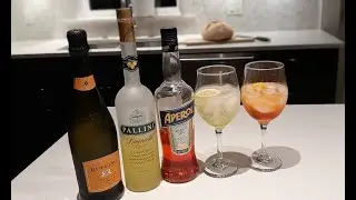How to Make Italian Spritz Cocktails (Aperol / Limoncello Spritz)